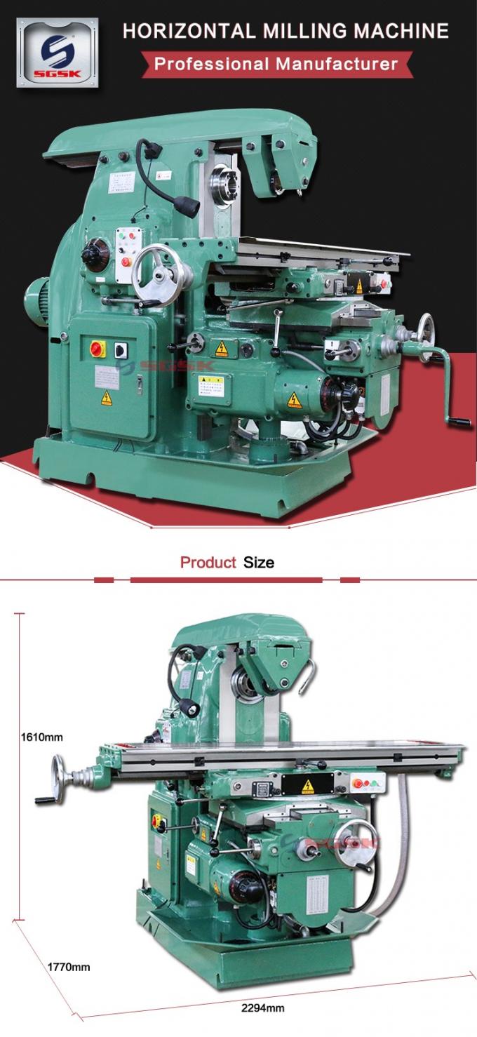 Manual Horizontal Milling Machine X6132 Type