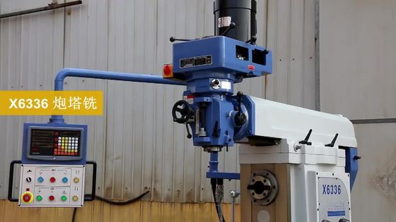 Aluminum metal mill X6336 Turret milling machine