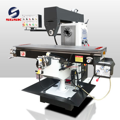 mini steel 3 axis milling metal X6036 Horizontal milling machine