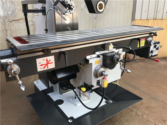 mini steel 3 axis milling metal X6036 Horizontal milling machine